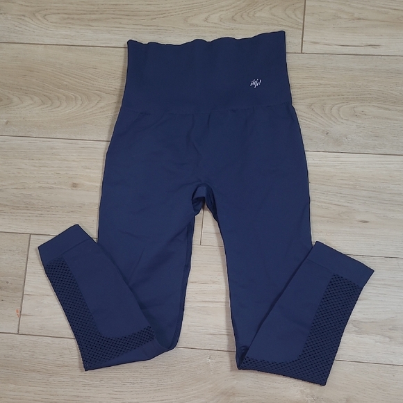 Leonisa Other - Leonisa High Waisted Navy Womens Leggings Size M